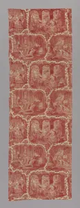 Robert Dudley Collection: Furnishing Fabric, France, 1827 / 40. Creator: Unknown