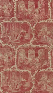 Furnishing Fabric, France, 1827/40. Creator: Unknown