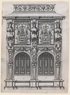 Furniture, 1565-70. Creator: Jacques Androuet Du Cerceau