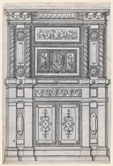 Furniture Design, 1530-85. Creator: Jacques Androuet Du Cerceau