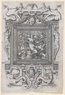 Furniture Design, 1565-70. Creator: Jacques Androuet Du Cerceau