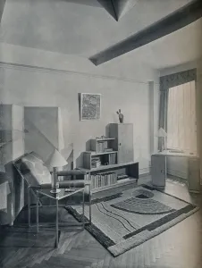 Studio Volume 99 Prints: Furniture designed and executed by Alexander Kachinsky, 1930. Artist: Drix Duryea