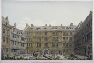 Robert Blemmell Prints: Furnivals Inn, City of London, 1818. Artist: Robert Blemmell Schnebbelie