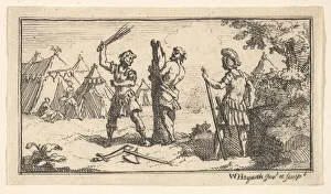 Fustigatio (John Beaver, Roman Military Punishments, 1725), after 1725