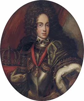 Private Collectionbaroque Prints: Future Emperor Charles VI (1685-1740), before 1711. Creator: Anonymous