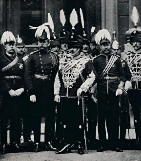 Diamond Jubilee Prints: The future King Edward VIIand officers of the Queens Own Oxfordshire Hussars