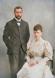 Dutchess Prints: The future King George V and Queen Mary shortly after their marriage