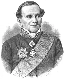Matyushin Prints: Fyodor Nikolayevich Glinka (1786-1880). Artist: Matyushin, Ivan Ivanovich (1846-?)