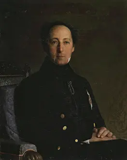 1840s Prints: Fyodor Pryanishnikov, 1844. Creator: Sergey Zaryenko