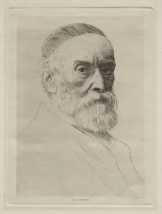 G. F. Watts. Creator: Alphonse Legros (French, 1837-1911)