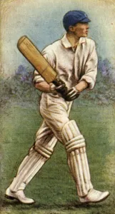 Batsman Collection: G. Gunn (Notts), 1928. Creator: Unknown