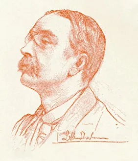 Gh Boughton Prints: G. H. Boughton, R. A. 1896. Artist: Sir Lawrence Alma-Tadema