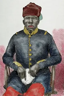 Gabasheane Masupha, Paramount chief of Basotho, 1940s? Creator: Capuz