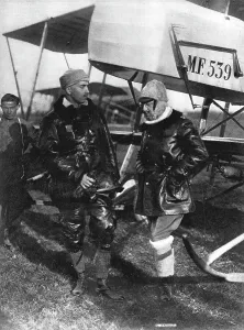 Airmen Prints: Gabriele D'Annunzio et son pilote