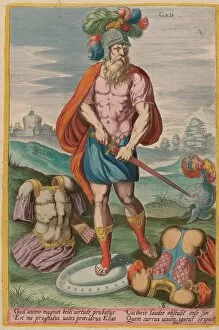Johann Sadeler I Gallery: Gad, c. 1585. Creator: Johann Sadeler I