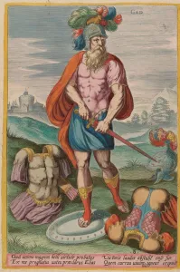 Sadeler I Gallery: Gad, c. 1585. Creator: Johann Sadeler I