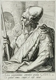 Gheyn Jacques De Ii Prints: Gad, c1590. Creator: Jacques de Gheyn II