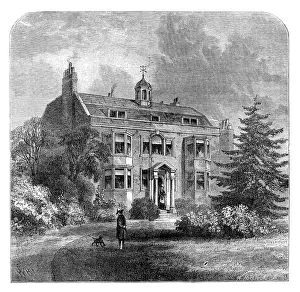 Gads Hill Place, the residence of Charles Dickens, Higham, Kent, late 19th century