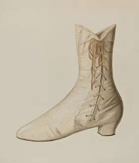 Gaiter Prints: Gaiter, c. 1942. Creator: Fred Hassebrock
