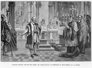 Inquisition Collection: Galileo facing the Inquisition, Rome, 1633 (1870)