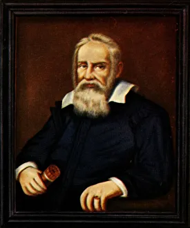 Galileo Galilei, (1933). Creator: Unknown Galileo Galilei, (1933). Creator: Unknown