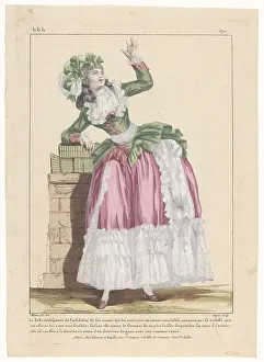 Galleries des Modes bbb 291, 1775-1780. Creator: Nicolas Dupin