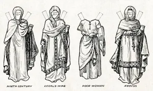 The Gallery of British Costume: How The People Dressed in Anglo-Saxon Times, c1934
