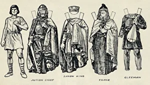 The Gallery of British Costume: How The People Dressed in Anglo-Saxon Times, c1934