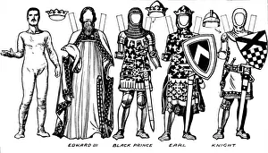 Black Prince Gallery: The Gallery of Costume: In the Days of the Second and Third Edwards, c1934