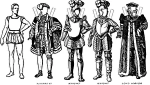 The Gallery of Costume: Dresses Worn in the Days When Queen Mary Reigned, c1934