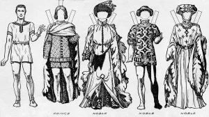 The Gallery of Costume: Dresses Worn in the Last Years of Edward IIIs Reign, c1934
