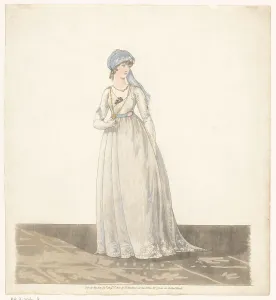 Printing Ink Prints: Gallery of Fashion, 1800. Creator: Anon
