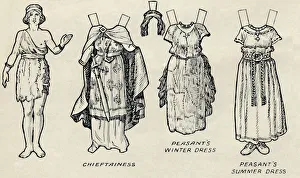 The Gallery of Historic Costume: What The Britons and Romans Used To Wear, c1934