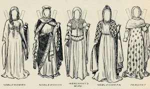 The Gallery of Historic Costume: The Dresses Worn in the Days of Richard I, c1934
