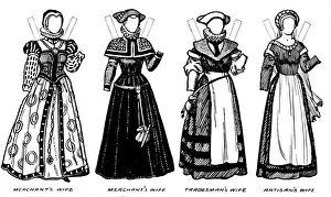 The Gallery of Historic Costume: Some of the Dresses Worn in Elizabeths Reign, c1934