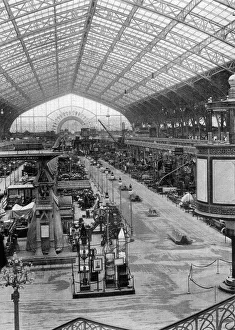 On A Grand Scale Prints: The Gallery of Machinery, Universal Exposition, Paris, 1889