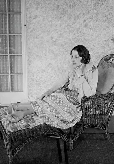 Feet Up Prints: Galli-Curci, between c1915 and c1920. Creator: Bain News Service