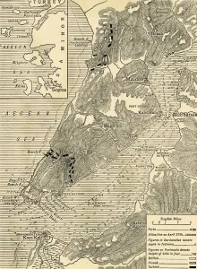Strait Prints: The Gallipoli Campaign, First World War, 1915, (c1920). Creator: Unknown