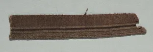 Two Galloon Fragments Mounted Together, late 1000s. Creator: Unknown