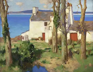 Glasgow Boys Prints: A Galloway Farm, 1925-1936. Creator: David Gauld