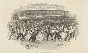The Galop at a Masked Ball at the Opera in Paris, 1843