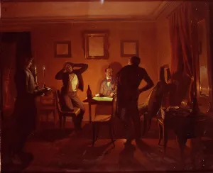 The Gamblers, 1852. Artist: Fedotov, Pavel Andreyevich (1815-1852)