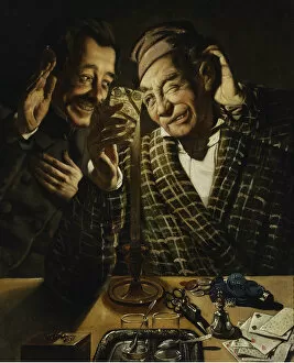 Card Players Collection: Gamblers by candlelight