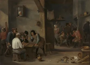 Game of Backgammon, 1640s. Creator: David Teniers (Flemish, 1610-1690)