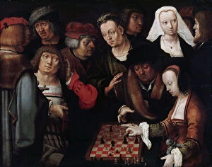 Chess Game Gallery: The Game of Chess, c.1508