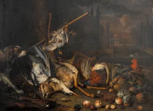 Game and Fruit, 1690-1721. Creator: Dirk Valkenburg