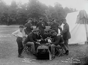 Camp Gallery: A game of poker - the anxious moment, 1893. Creator: Unknown