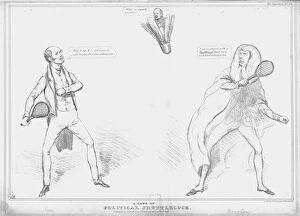 Baron Brougham And Vaux Collection: A game of Political Shuttlecock, 1831. Creator: John Doyle