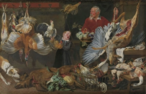 Shop Owner Prints: A game shop, 1625-1630. Creator: Frans Snyders