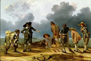 Skittles Prints: The Game of Skittles (Allegory of Fortune?)